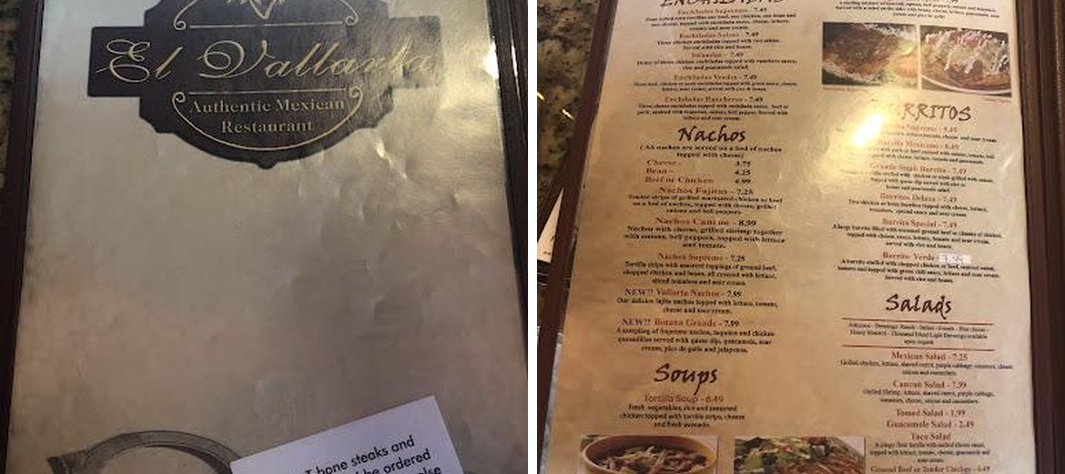 El VALLARTA MEXICAN RESTAURANT