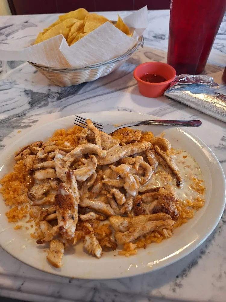 Chicken Cheese and Rice