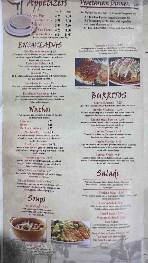 El VALLARTA MEXICAN RESTAURANT